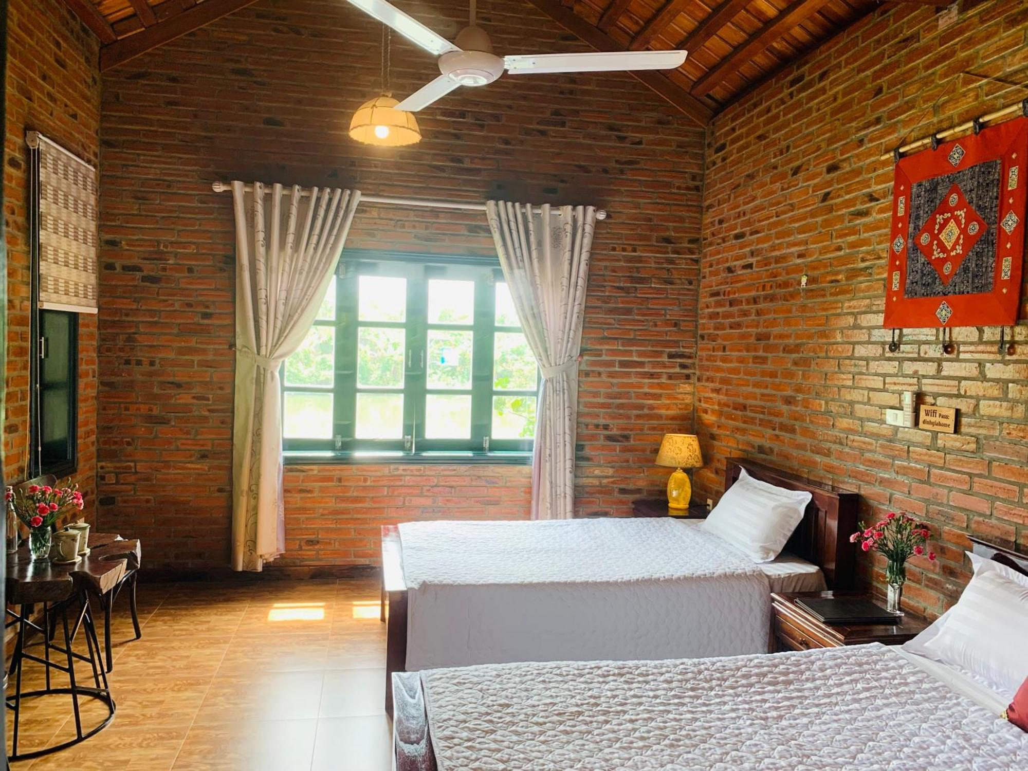 Dinh Gia Home Villa & Resort Νιν Μπιν Δωμάτιο φωτογραφία
